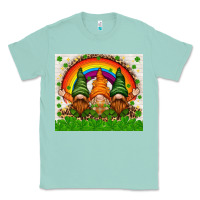 Seafoam St. Patrick's Day gnomies tumbler Classic Tee - HowdyJamesFarm