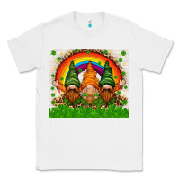 White St. Patrick's Day gnomies tumbler Classic Tee - HowdyJamesFarm