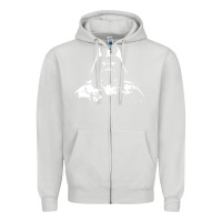 Dove Grey darth vader Zipper Hoodie - DesigneFamous