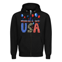 Black made in usa Zipper Hoodie - JahusDesignShop