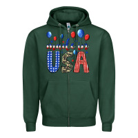 Sports Green made in usa Zipper Hoodie - JahusDesignShop