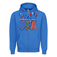 True Royal made in usa Zipper Hoodie - JahusDesignShop