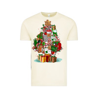 Vintage Arctic nurse christmas tree Vintage Tee - FaDigitalArtStudio