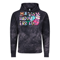 Cloud Black happy easter nurse Vintage Hoodie - CowhideDigitalArt