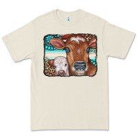 Bone Cows Serape Leopard Gemstone Premium Tee - CowCowDesign