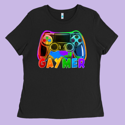 Gaymer Ladies Tee Designed By Fadigitalartstudio