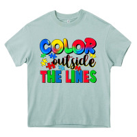 Color Outside The Lines Heavy Core Tee | Teevron