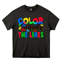 Asphalt Color outside the lines Heavy Core Tee - CowGirlArtShop