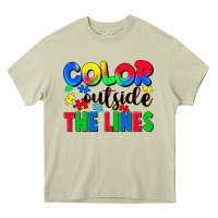 Mossy Color outside the lines Heavy Core Tee - CowGirlArtShop
