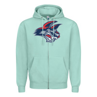 Seafoam elmira j4ckals Zipper Hoodie - DesigneFamous