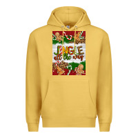 Antique Gold Christmas Jingle All The Way Premium Hoodie - Artiststas