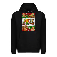 Black Christmas Jingle All The Way Premium Hoodie - Artiststas