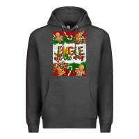 Charcoal Heather Christmas Jingle All The Way Premium Hoodie - Artiststas