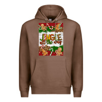 Chestnut Christmas Jingle All The Way Premium Hoodie - Artiststas
