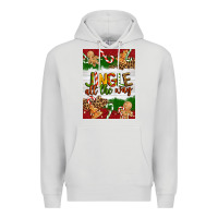 Dove Grey Christmas Jingle All The Way Premium Hoodie - Artiststas