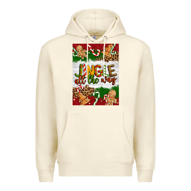 Christmas Jingle All The Way Premium Hoodie by Artiststas | Teevron