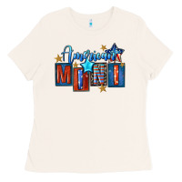 American Mini 4th Of July Ladies Tee | Teevron