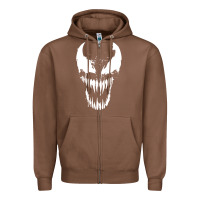 Chestnut venom classic Zipper Hoodie - DesigneFamous