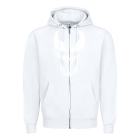 White venom classic Zipper Hoodie - DesigneFamous