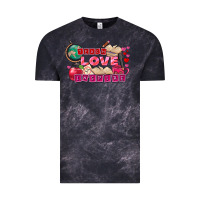 Cloud Black Valentine's Day Teach Love Inspire Vintage Tee - FaDigitalArtStudio