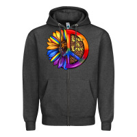 Charcoal Heather love is love Zipper Hoodie - JahusDesignShop