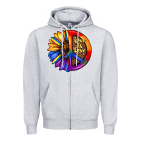 Love Is Love Zipper Hoodie | Teevron