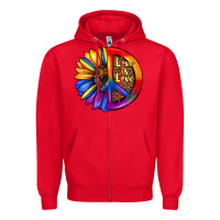 Red love is love Zipper Hoodie - JahusDesignShop