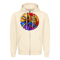 Sandshell love is love Zipper Hoodie - JahusDesignShop