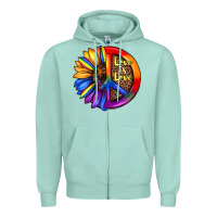 Seafoam love is love Zipper Hoodie - JahusDesignShop