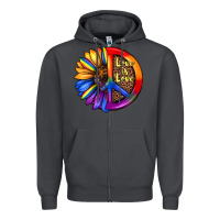 Smoke love is love Zipper Hoodie - JahusDesignShop