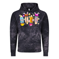 Cloud Black Easter Teacher Life Vintage Hoodie - CowhideDigitalArt