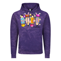 Cloud Purple Easter Teacher Life Vintage Hoodie - CowhideDigitalArt