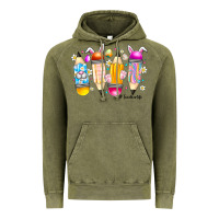 Vintage Olive Easter Teacher Life Vintage Hoodie - CowhideDigitalArt