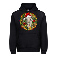 Black Christmas Goat Urban Hoodie - RanaPortraitStore