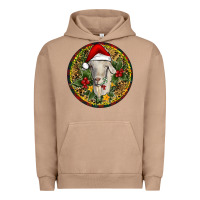 Pigment Burro Christmas Goat Urban Hoodie - RanaPortraitStore