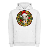 Pigment Lunar Rock Christmas Goat Urban Hoodie - RanaPortraitStore