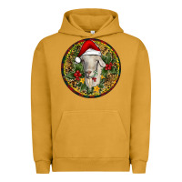 Pigment Peanut Butter Christmas Goat Urban Hoodie - RanaPortraitStore