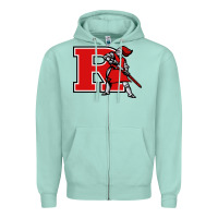 Seafoam scarlet knights 2 (rutgers) Zipper Hoodie - DesigneFamous