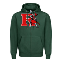Sports Green scarlet knights 2 (rutgers) Zipper Hoodie - DesigneFamous