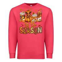 Cardinal Tis' the season Fall Heifer coffee cups Premium Sweatshirt - RanaPortraitStore