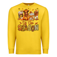Lemon Tis' the season Fall Heifer coffee cups Premium Sweatshirt - RanaPortraitStore