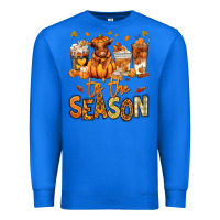 True Royal Tis' the season Fall Heifer coffee cups Premium Sweatshirt - RanaPortraitStore