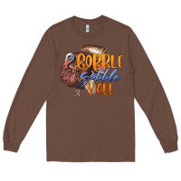 Chestnut Fall Gobble Gobble Y'all Long Sleeve Tee - LillyAllenDesigns