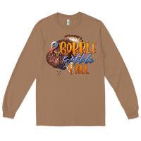 Toasted Coconut Fall Gobble Gobble Y'all Long Sleeve Tee - LillyAllenDesigns