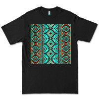 Aztec Turquoise Pattern Premium Tee | Teevron