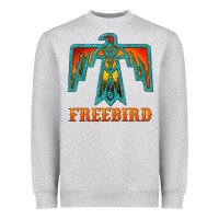 Heather Grey thunderbird freebird Heavyweight Sweatshirt - JahusDesignShop