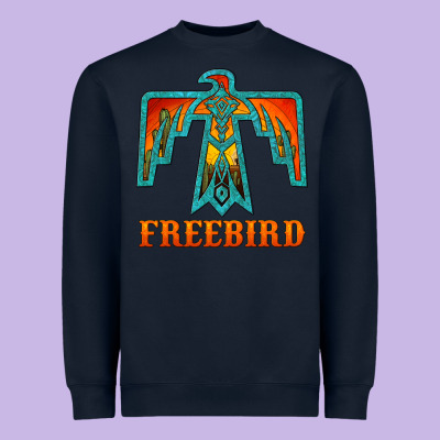Thunderbird Freebird Heavyweight Sweatshirt Designed By Jahusdesignshop