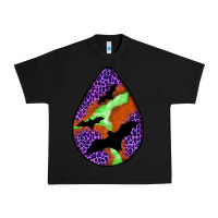 Black halloween bat  teardrop Urban Heavy Tee - BundleAndBundleShop