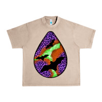French Oak halloween bat  teardrop Urban Heavy Tee - BundleAndBundleShop