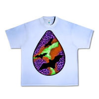 Grape Ice halloween bat  teardrop Urban Heavy Tee - BundleAndBundleShop